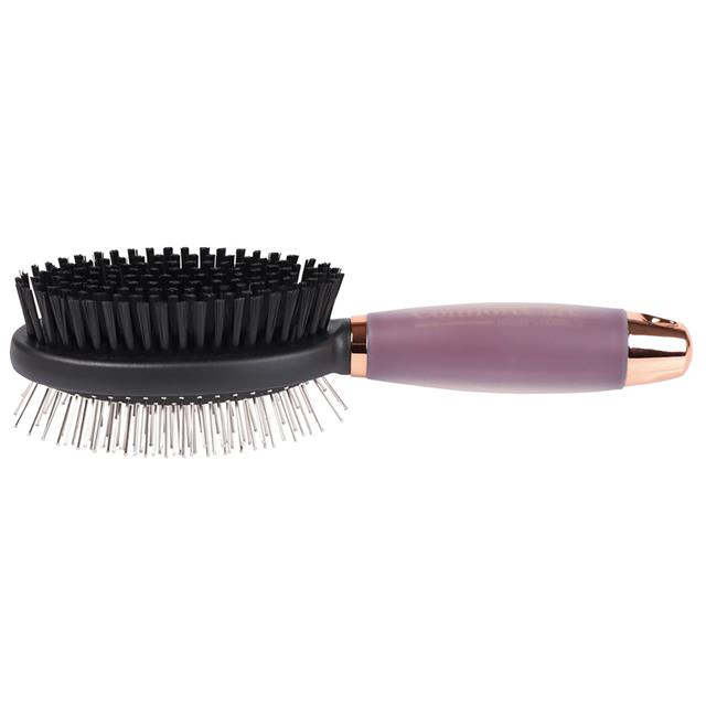 2-in-1 Brush Harrys Horse Comfort Care Purple