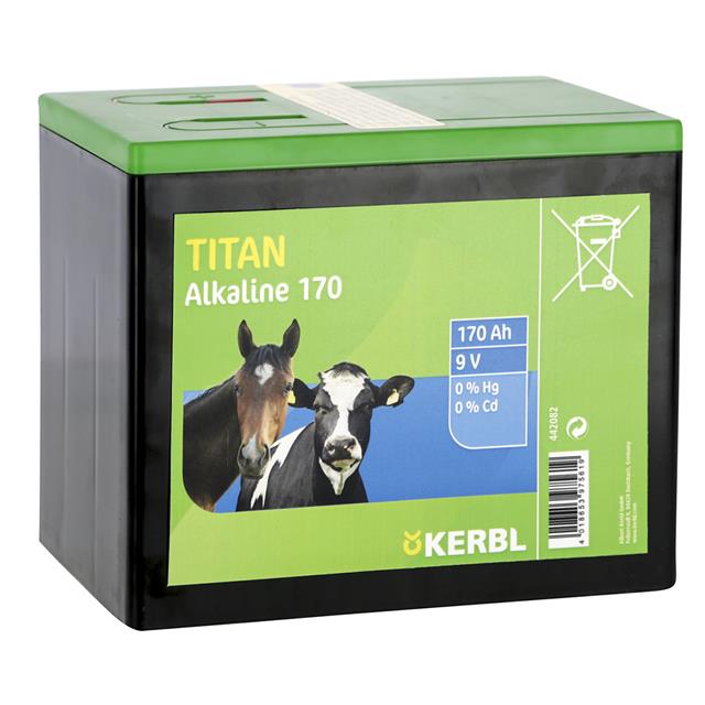 Alkaline Battery Kerbl Titan Multicolour