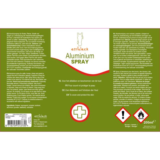 Aluminium Spray Epplejeck Multicolour