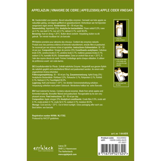 Apple Cider Vinegar Epplejeck Multicolour
