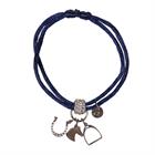 Armband QHP Nyomi Blue