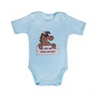 Baby Bodysuit QHP Bobby Kids Light Blue