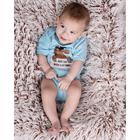 Baby Bodysuit QHP Bobby Kids Light Blue