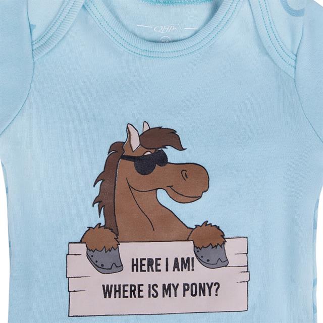 Baby Bodysuit QHP Bobby Kids Light Blue