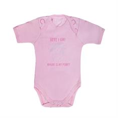 Baby Bodysuit QHP Bobby Kids Light Pink