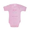 Baby Bodysuit QHP Bobby Kids Light Pink