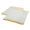 Bandage Pads Horsegear With Faux Fur White