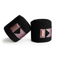 Bandages Equestrian Stockholm Anemone Black-Pink