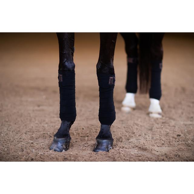 Bandages Equestrian Stockholm Mahogany Glimmer Black