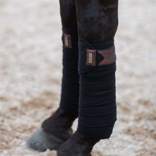 Bandages Equestrian Stockholm Mahogany Glimmer Black