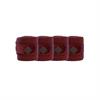 Bandages Kentucky Polar Fleece Velvet Dark Red