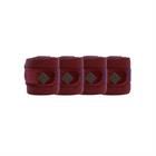 Bandages Kentucky Polar Fleece Velvet Dark Red