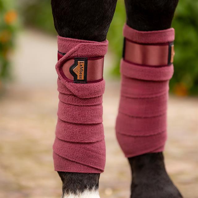 Bandages LeMieux Loire Dark Pink
