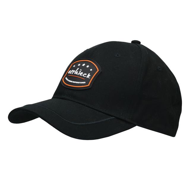 Baseball Cap Epplejeck Badge Black