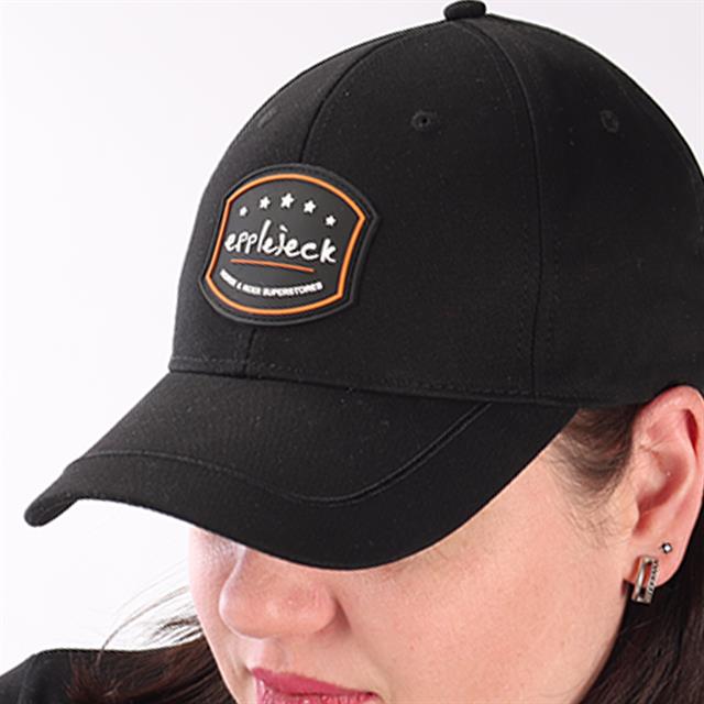 Baseball Cap Epplejeck Badge Black