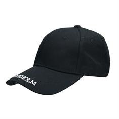 Baseball Cap Equestrian Stockholm Black Raven Black