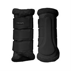 BEENBESCHERMERS EQUESTRIAN STOCKHOLM BLACK Black-Silver