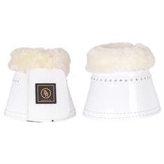 Bell Boots BR Glamour Lacquer Sheepskin White