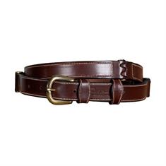 Belt Dy'on Flat Leather Brown