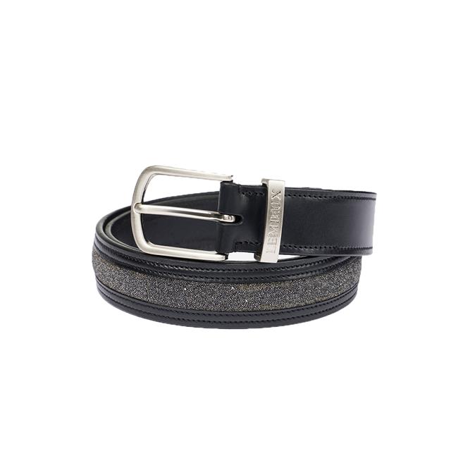 Belt LeMieux Crystal Insert Black
