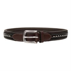 Belt Pénélope Leather Dark Brown
