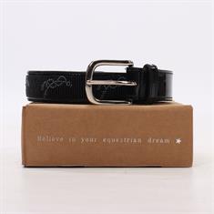 Belt Penelope Pearlog Black-Grey