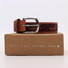Belt Penelope Pearlog Brown-Dark Brown