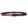 Belt QHP Chianti Dark Red