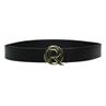 Belt QUUR Logo Black-Gold