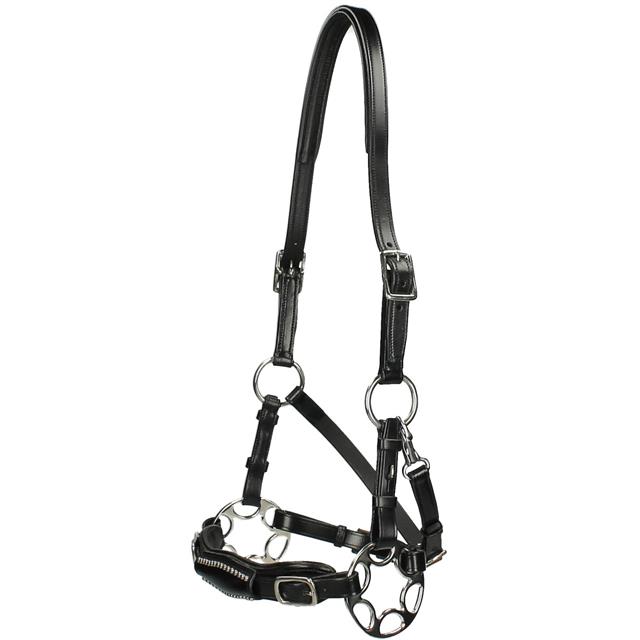 Bitless Bridle F.R.A. Miranti Hackamore Black