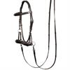 Bitless Bridle Harry's Horse Sidepull Black