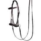 Bitless Bridle Harry's Horse Sidepull Black