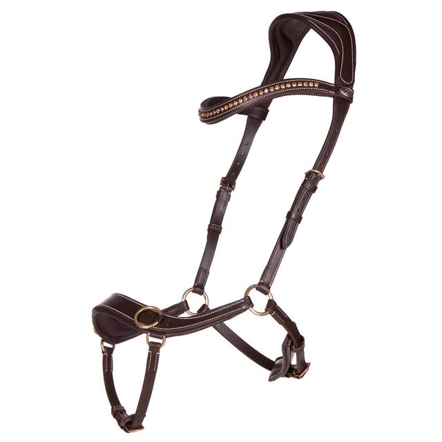 Bitless Bridle QHP Anatomical Brown - Epplejeck