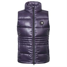 Bodywarmer Covalliero Quilted Kids Dark Purple