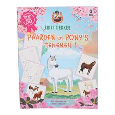 Book Leather Horse Drawing Britt Dekker Multicolour