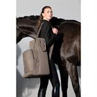 Boot and Helmet Bag Eskadron Platinum Faux Leather Light Brown