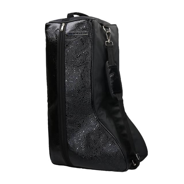 Boot Bag HORSEGEAR HGCroco Patent Black