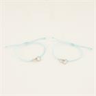 Bracelet PaardenpraatTV Friends Light Blue