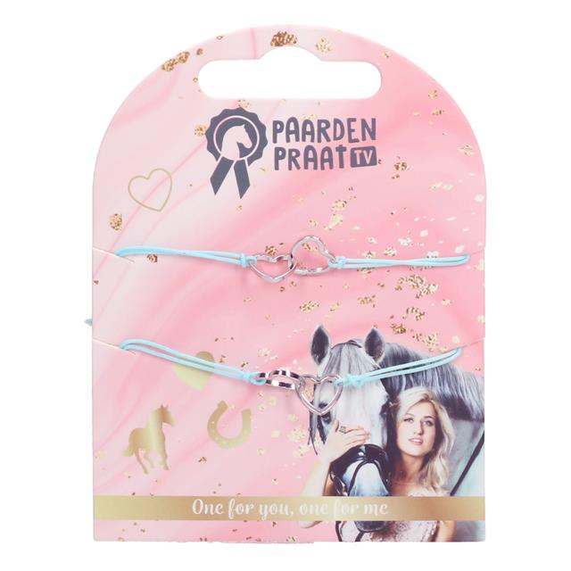 Bracelet PaardenpraatTV Friends Light Blue