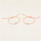 Bracelet PaardenpraatTV Friends Light Pink