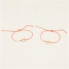 Bracelet PaardenpraatTV Friends Pink