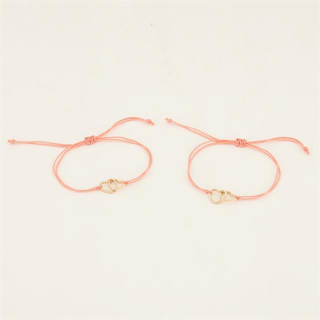 Bracelet PaardenpraatTV Friends Pink