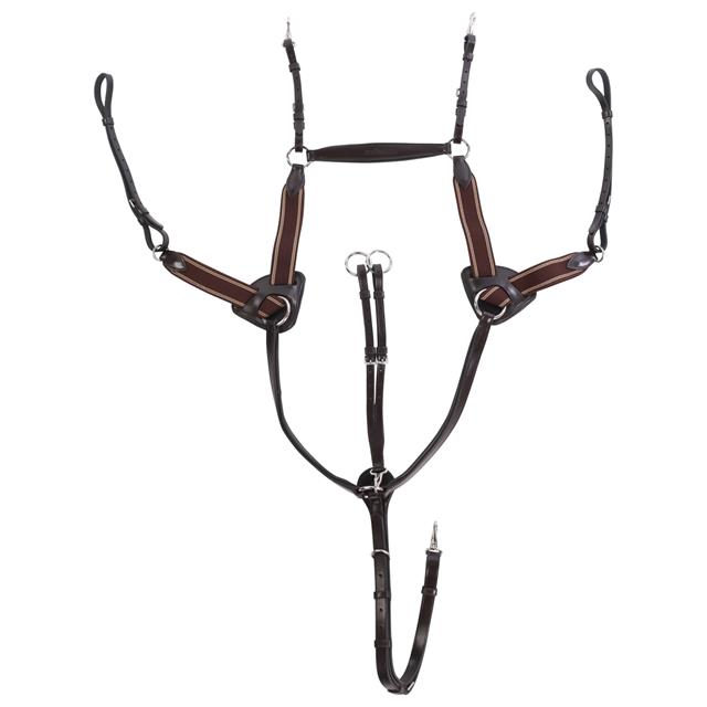 Breastplate Horsegear HGVertou Brown