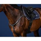 Breastplate Leather Long Bridge US Hunter Collection Dy'on Black