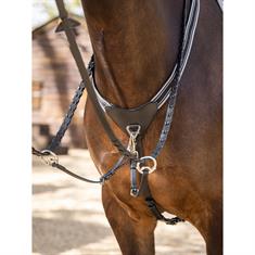 Breastplate LeMieux Arika Elasticated Black-Silver