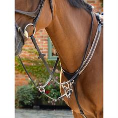 Breastplate LeMieux Arika Elasticated Brown-Silver
