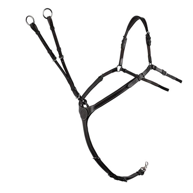 Breastplate Montar with Martingale Papillon Black