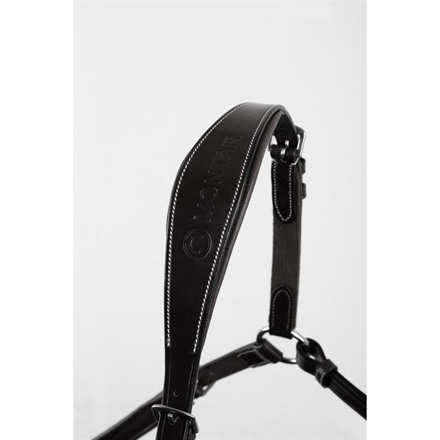 Breastplate Montar with Martingale Papillon Black