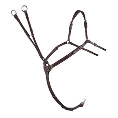 Breastplate Montar with Martingale Papillon Brown