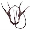 Breastplate With Martingale QHP Sedna Brown